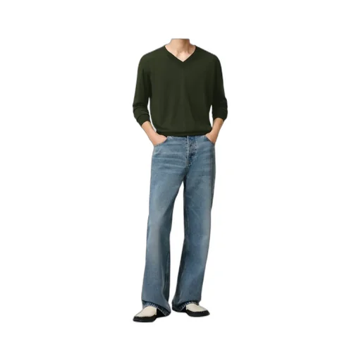 Wool V-Neck Sweater