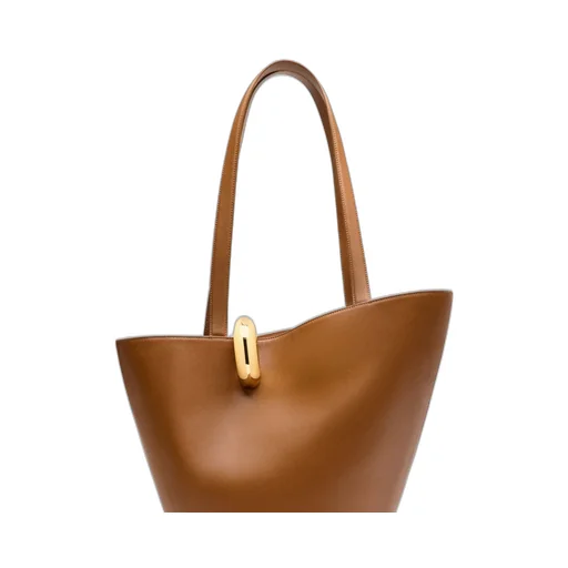 Jacquemus The Medium Bambola Medium Asymmetric Bucket Bag
