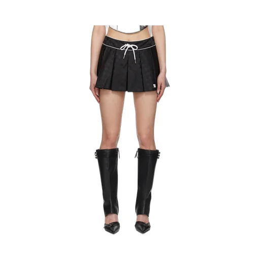 Misbhv Monogram Mini Skirt