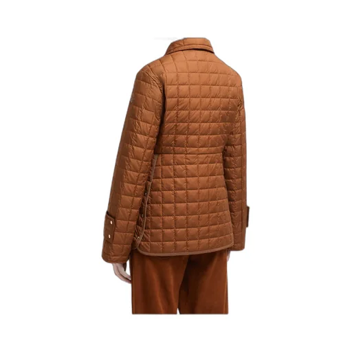 Epinal Square-Quilted Down Shirt Jacket