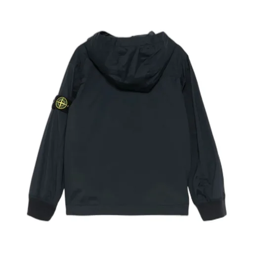 Stone Island Junior Compass-Badge Zipped Jacket