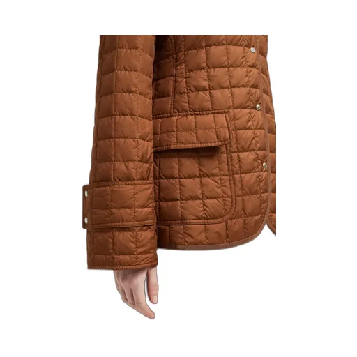 Epinal Square-Quilted Down Shirt Jacket