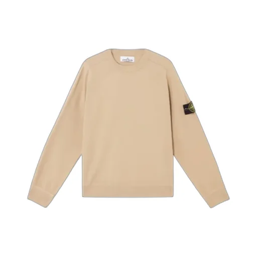 Stone Island Logo Patch Crewneck Sweatshirt