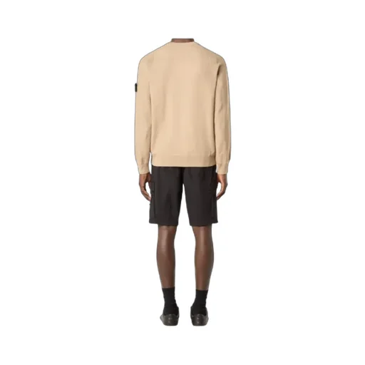 Stone Island Logo Patch Crewneck Sweatshirt