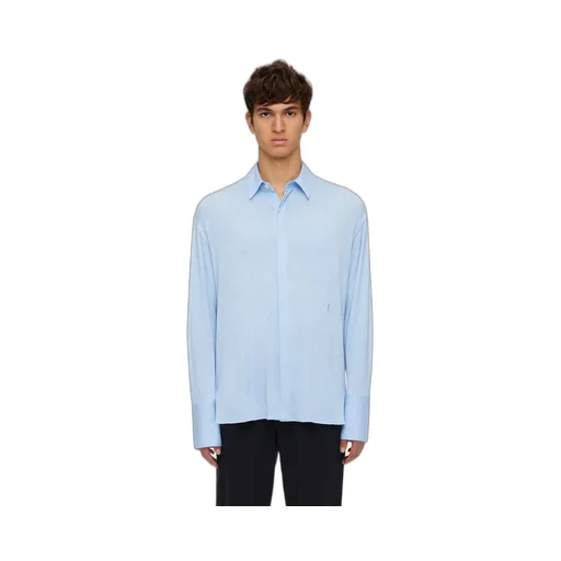 Ferragamo Logo-Embroidery Long Sleeved Shirt
