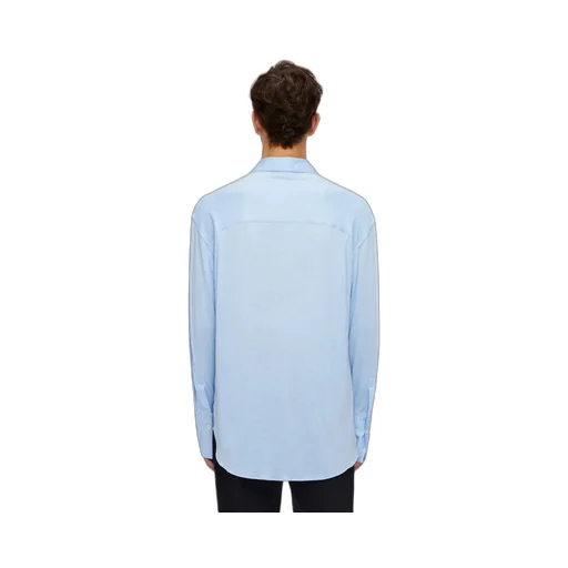 Ferragamo Logo-Embroidery Long Sleeved Shirt