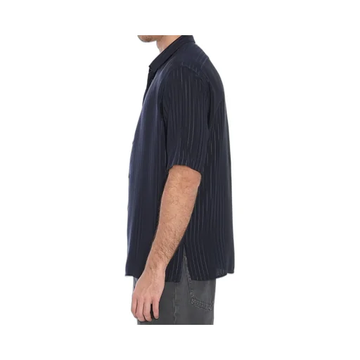 Saint Laurent Striped Button-Up Shirt