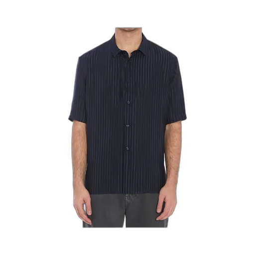 Saint Laurent Striped Button-Up Shirt