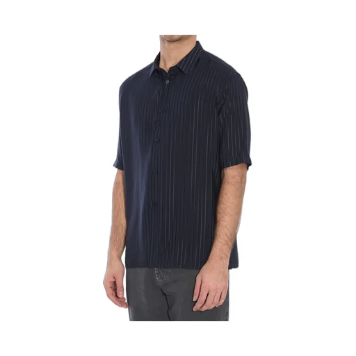 Saint Laurent Striped Button-Up Shirt