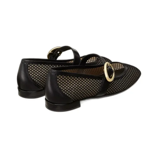Square-Toed Ballet Shoes