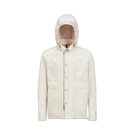 Guerledan Hooded Cotton Shirt Jacket