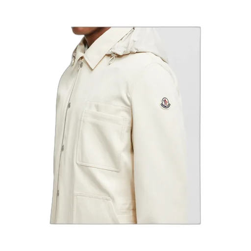 Guerledan Hooded Cotton Shirt Jacket