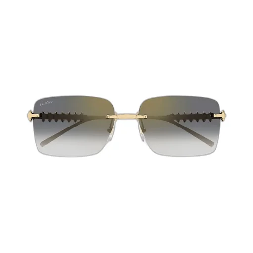 Cartier Rectangular Frame Sunglasses