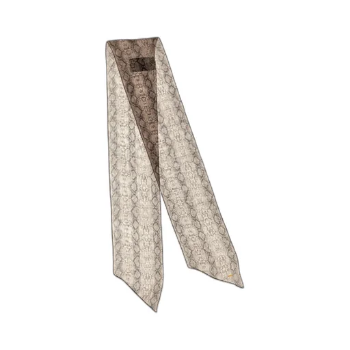 Saint Laurent Snake-Printed Scarf