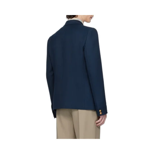Valentino	Button-Up Long-Sleeved Jacket