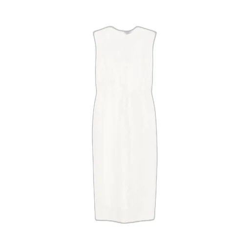Crinkled Midi Dress