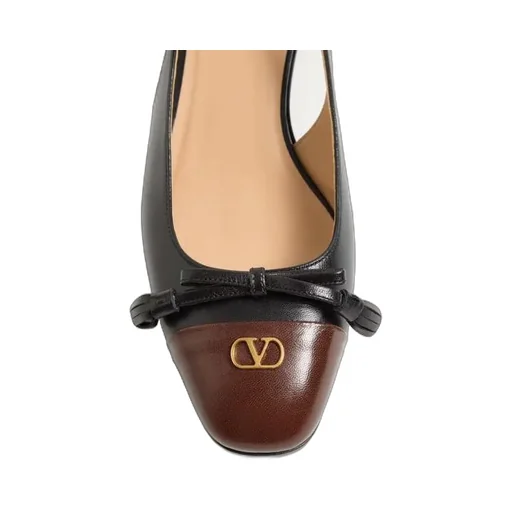 Valentino Valet Du Roi Bow Detailed Ballet Flats