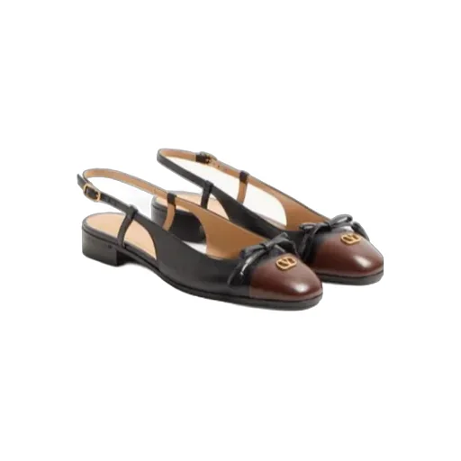 Valentino Valet Du Roi Bow Detailed Ballet Flats