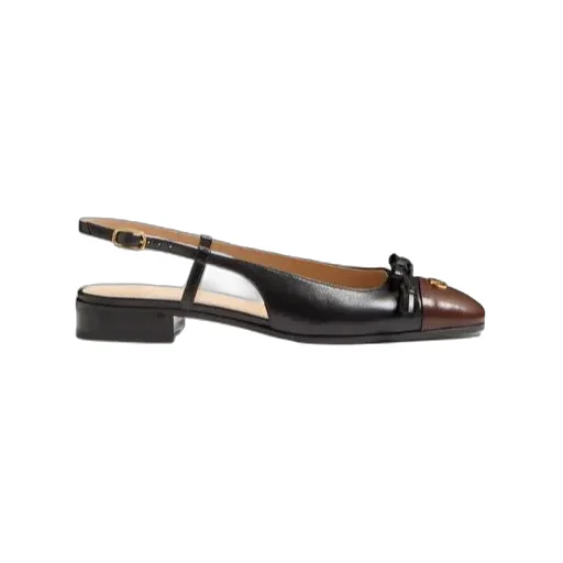 Valentino Valet Du Roi Bow Detailed Ballet Flats