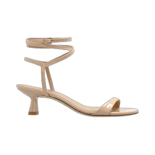 Round-Headed High-Heeled Sandals