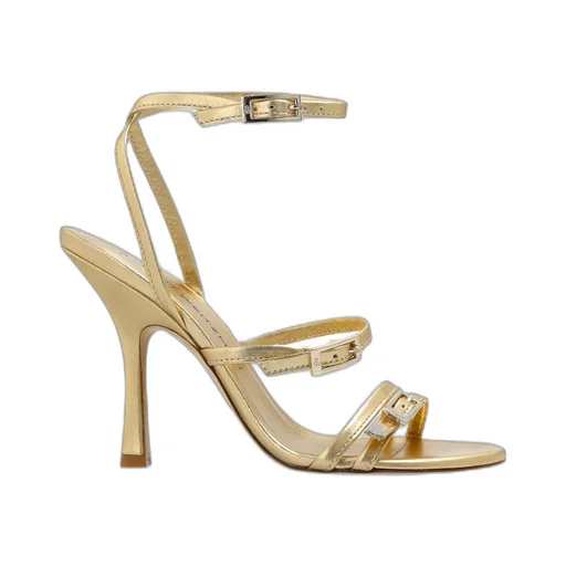 Round-Headed High-Heeled Sandals