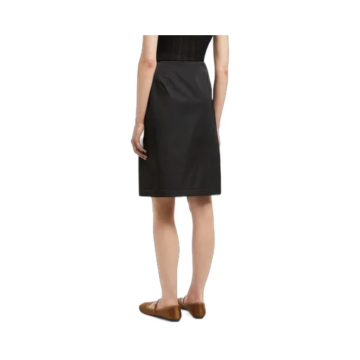 Zipped Midi Skirt