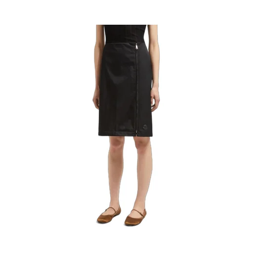 Zipped Midi Skirt