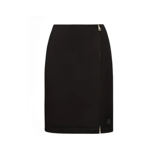 Zipped Midi Skirt