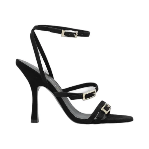 Round-Headed High-Heeled Sandals