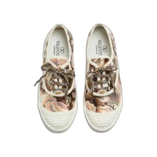 Valentino	Bay By Bay Lace-Up Sneakers
