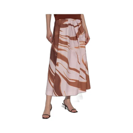 Dries Van Noten Printed Skirt