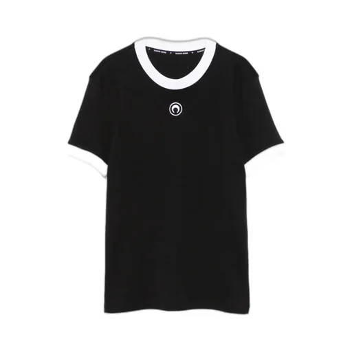 Marine Serre Logo Embroidered T-Shirt