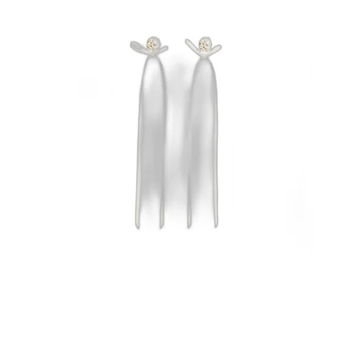 Bow Ribbon Stud Earrings