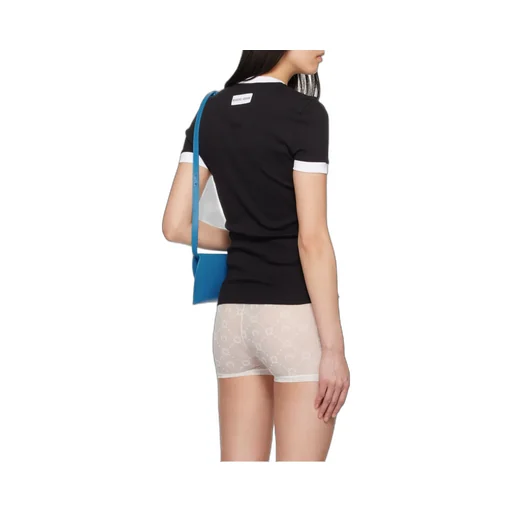 Marine Serre Logo Embroidered T-Shirt