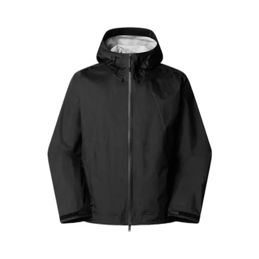 The North Face Logo Printed Zipped Rain Jacket