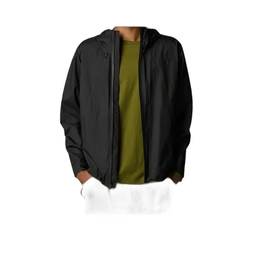 The North Face Logo Printed Zipped Rain Jacket