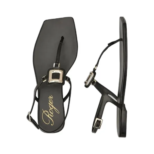 Roger Vivier Viv By The Sea Buckled Sandals