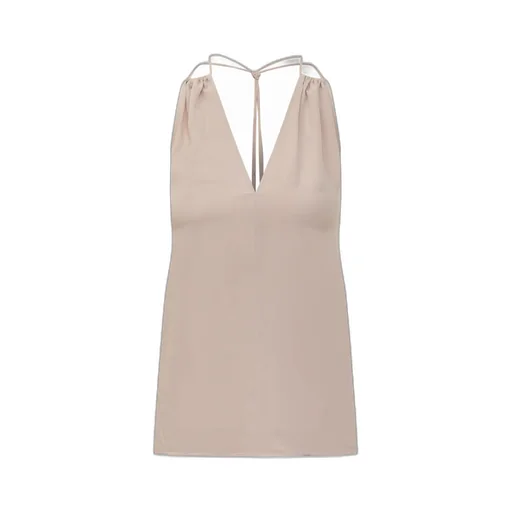 Victoria Beckham V-Neck Halter Top