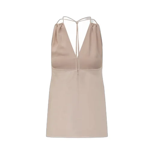 Victoria Beckham V-Neck Halter Top