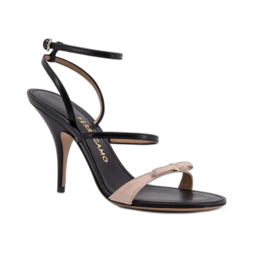 Ferragamo Bow Detailed Ankle Strap Sandals