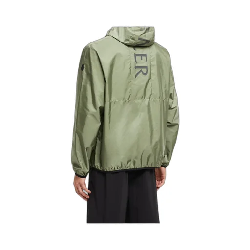 Moncler Granier Logo Patch Zip-Up Jacket