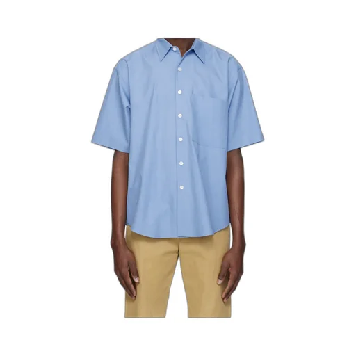 Short-Sleeve Cotton Shirt
