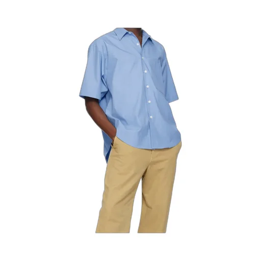 Short-Sleeve Cotton Shirt