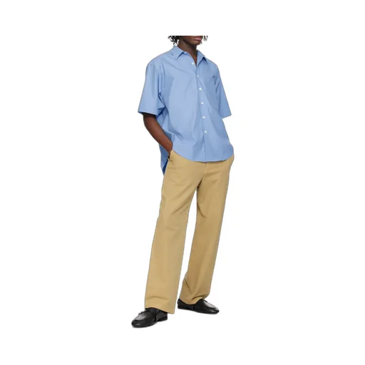 Short-Sleeve Cotton Shirt
