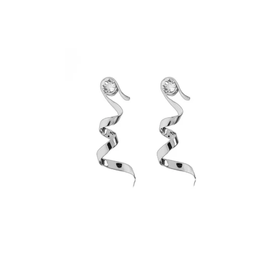 Dries Van Noten Swirl Embellished Earrings