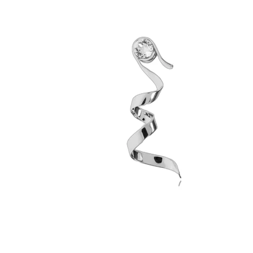 Dries Van Noten Swirl Embellished Earrings