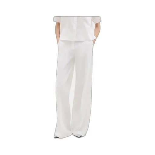Theory High-Waist Wide-Leg Pants