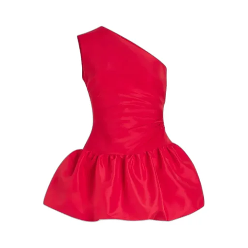 Patou One-Shoulder Mini Dress