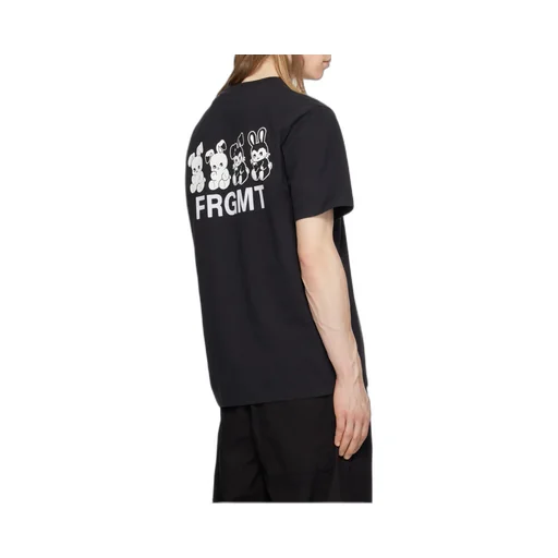 Moncler X Frgmt Cartoon Logo Cotton T-Shirt