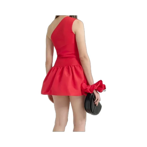 Patou One-Shoulder Mini Dress